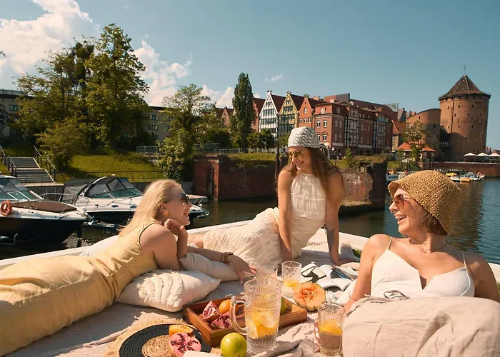 Apartamento Na Wodzie - La Mare Motlava Houseboats By Downtown Gdańsk