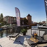 Na Wodzie - La Mare Motlava Houseboats By Downtown Γκντανσκ
