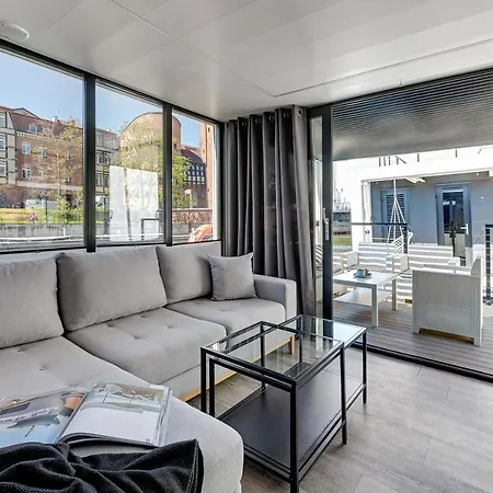 Na Wodzie - La Mare Motlava Houseboats With Sauna By Downtown Gdansk