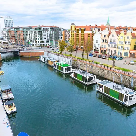 Na Wodzie - La Mare Motlava Houseboats With Sauna By Downtown Apartment