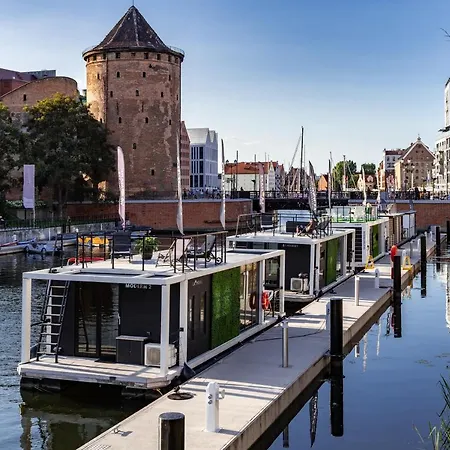 Na Wodzie - La Mare Motlava Houseboats By Downtown Gdańsk