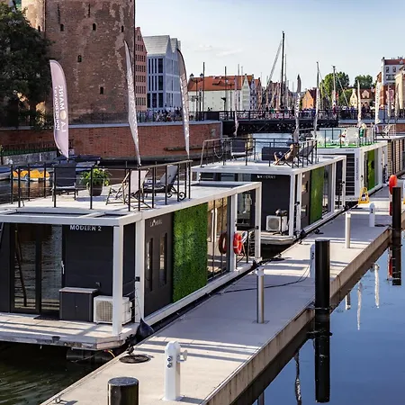 Na Wodzie - La Mare Motlava Houseboats With Sauna By Downtown *