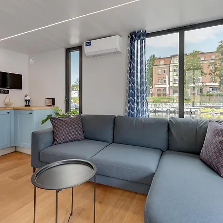 Na Wodzie - La Mare Motlava Houseboats With Sauna By Downtown Gdansk