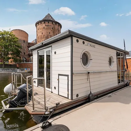 Na Wodzie - La Mare Motlava Houseboats With Sauna By Downtown Gdansk