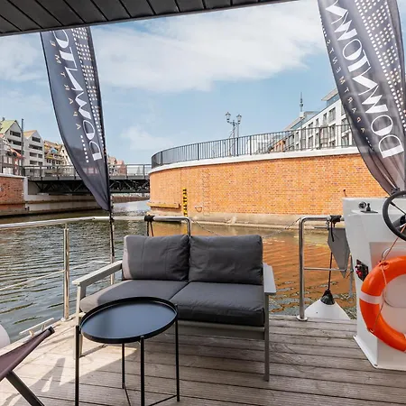 Na Wodzie - La Mare Motlava Houseboats With Sauna By Downtown *