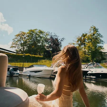 Na Wodzie - La Mare Motlava Houseboats By Downtown Daire Gdansk