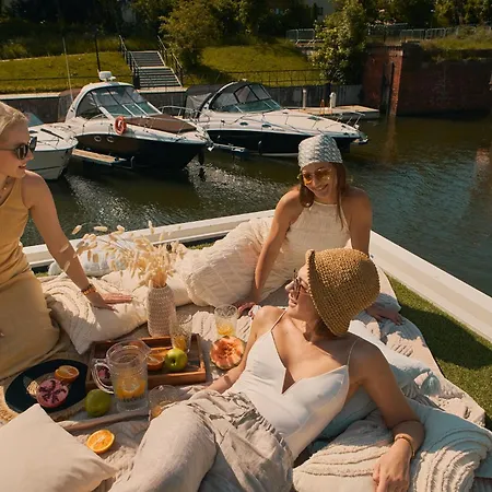 Na Wodzie - La Mare Motlava Houseboats By Downtown Gdansk