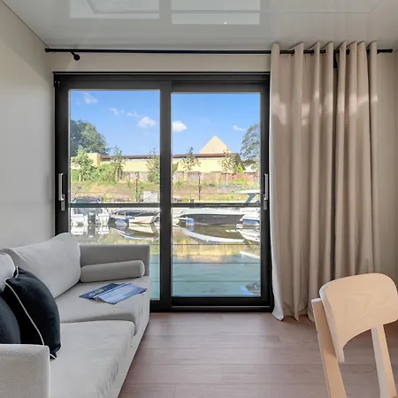 Na Wodzie - La Mare Motlava Houseboats By Downtown דירה גדנסק