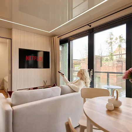 Lejlighed Na Wodzie - La Mare Motlava Houseboats By Downtown Gdańsk