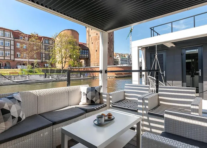 Na Wodzie - La Mare Motlava Houseboats By Downtown Gdansk