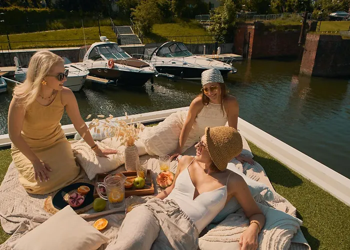 Na Wodzie - La Mare Motlava Houseboats By Downtown Gdansk