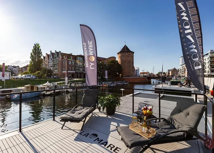 Na Wodzie - La Mare Motlava Houseboats By Downtown גדנסק